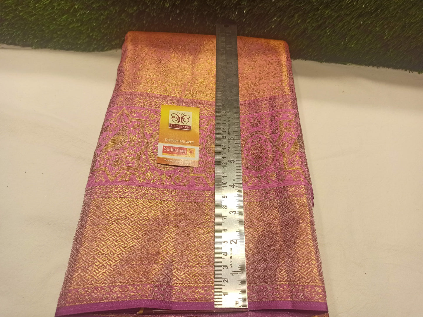 Pure Kanchipuram Silk Saree.