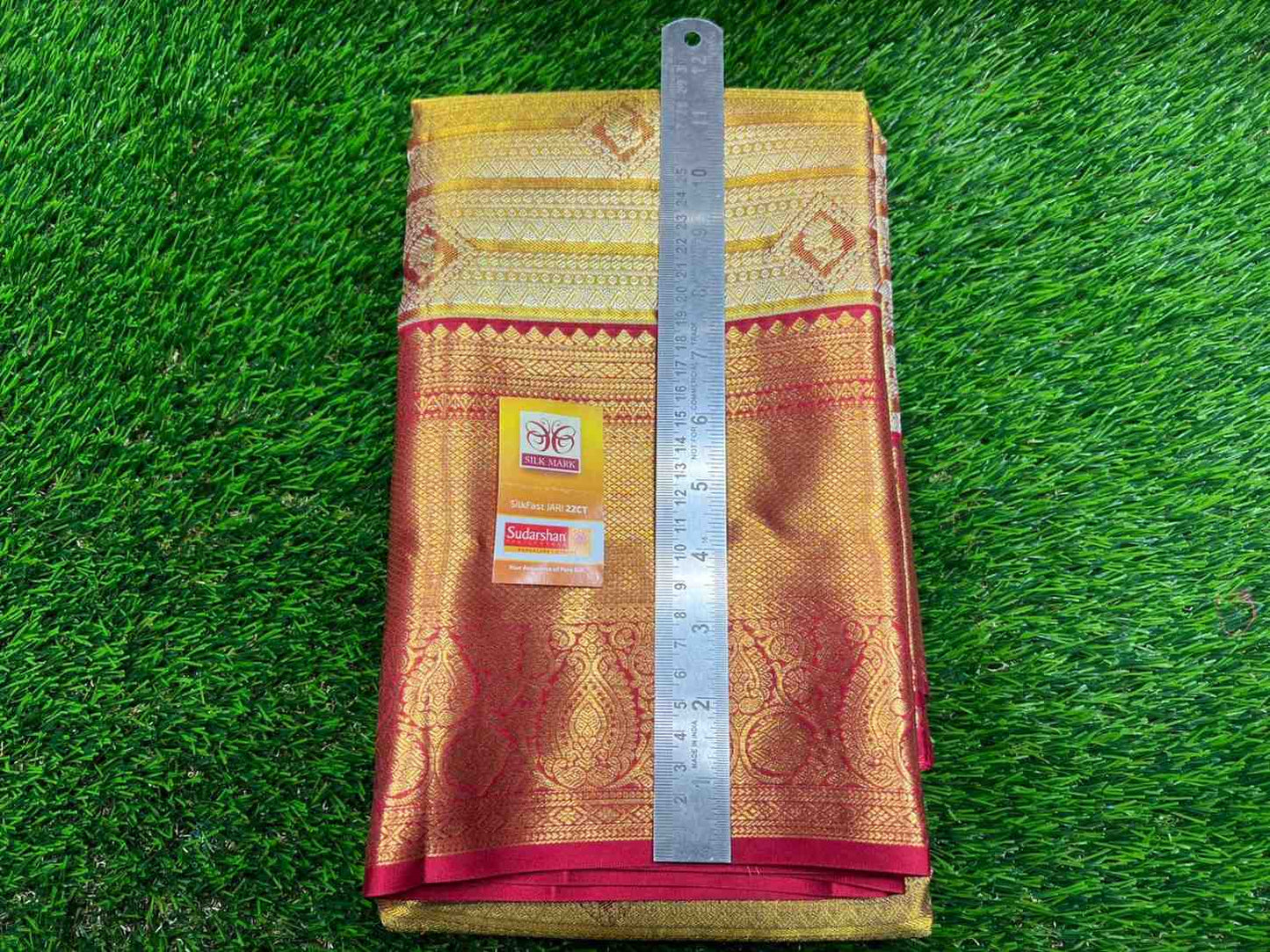 Pure Kanchipuram Silk Saree.
