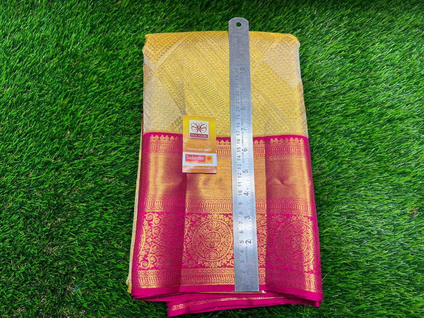 Pure Kanchipuram Silk Saree.