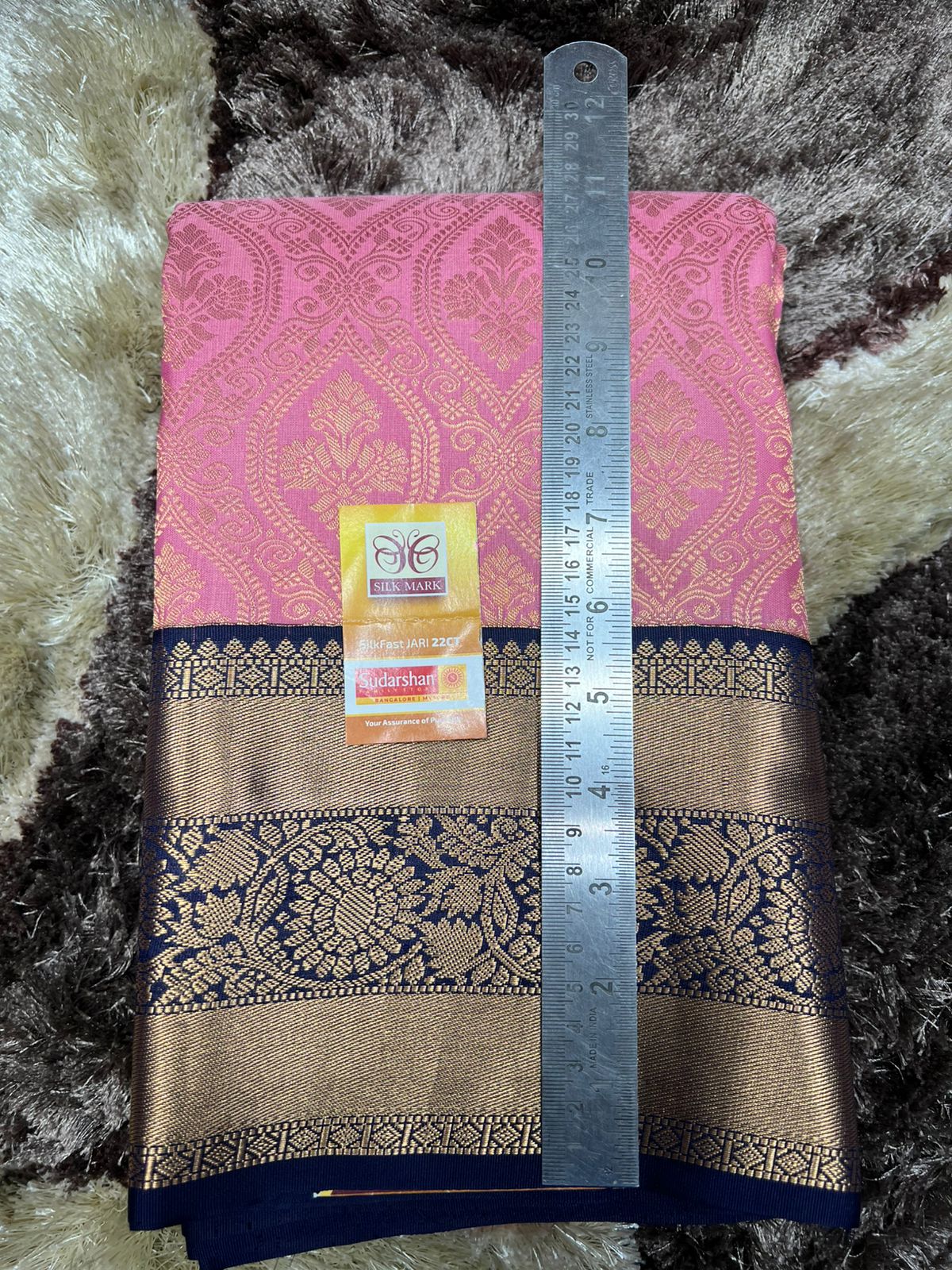 Pure Kanchipuram Silk Saree.