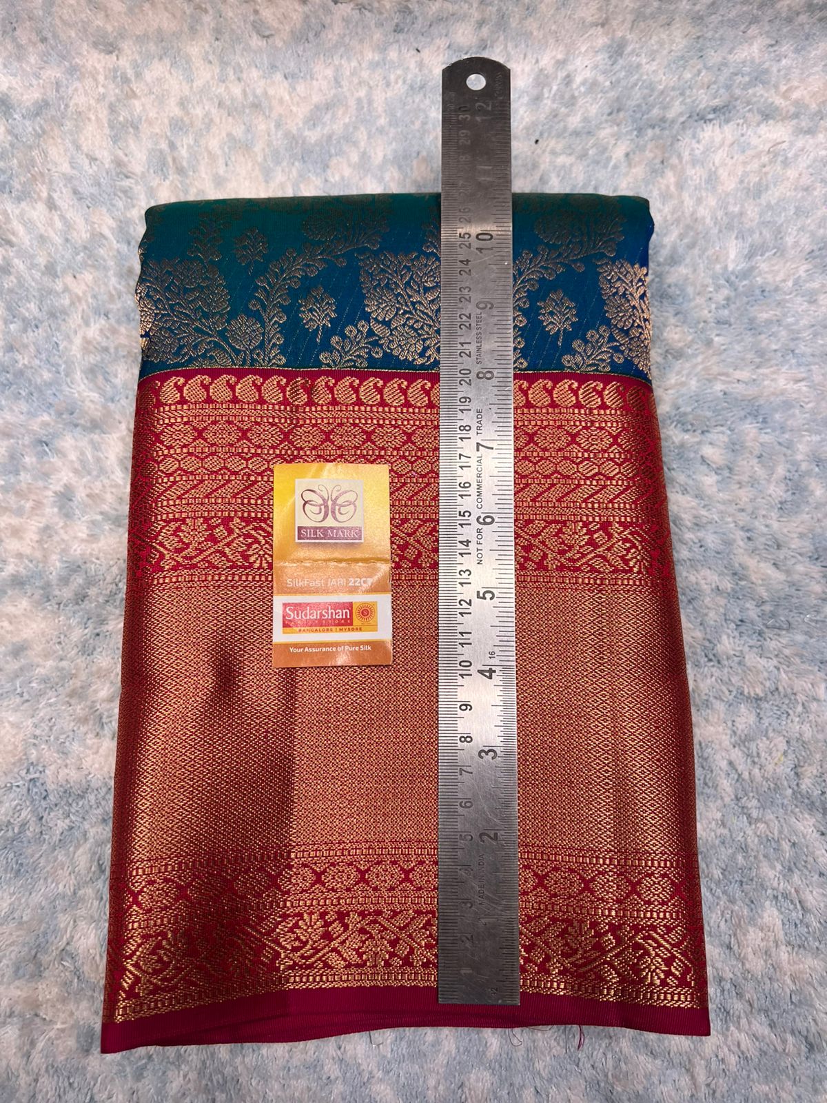Pure Kanchipuram Silk Saree.