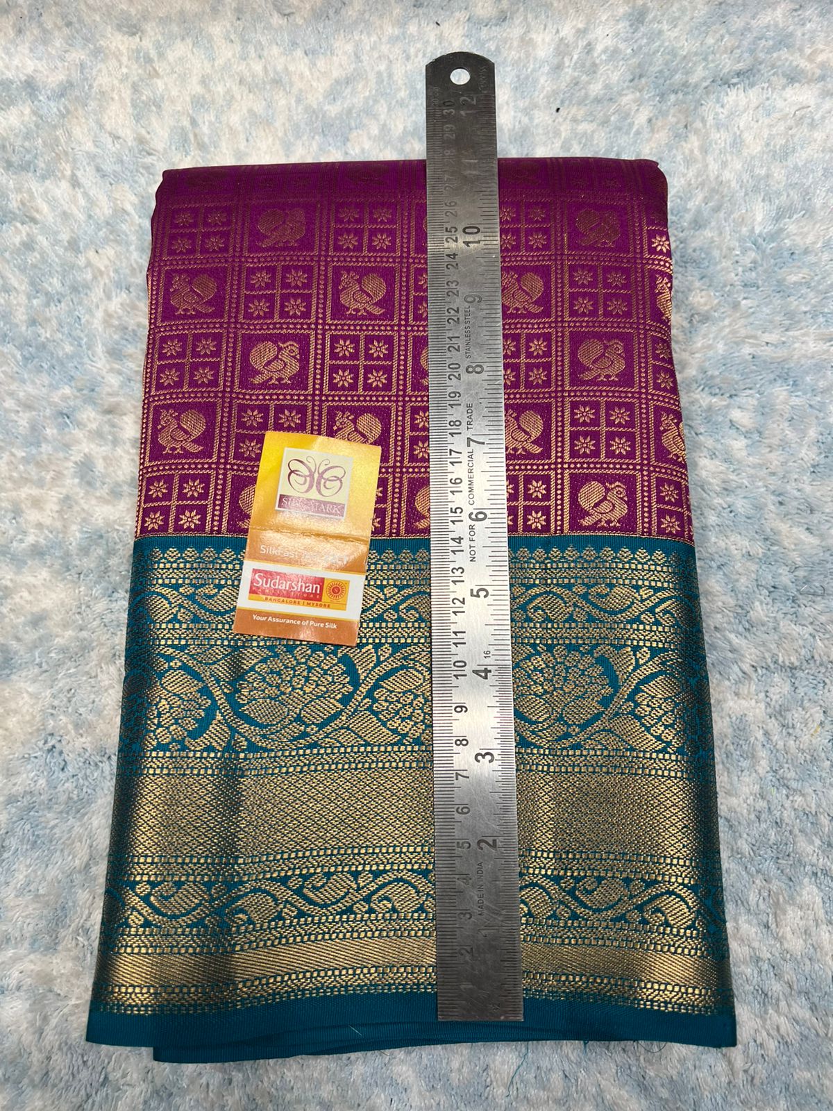 Pure Kanchipuram Silk Saree.