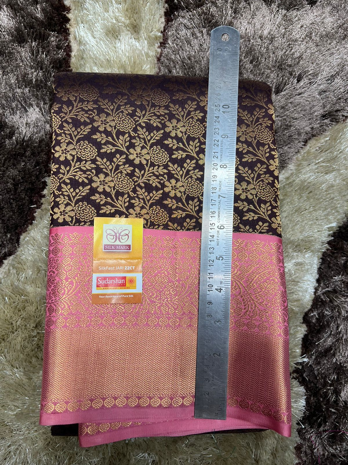 Pure Kanchipuram Silk Saree.