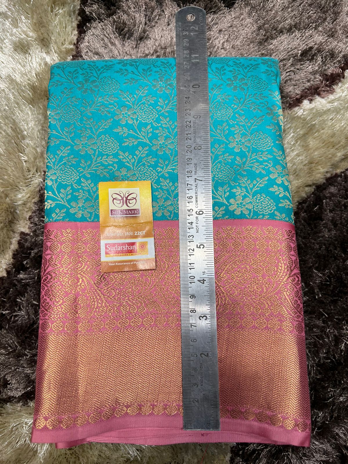 Pure Kanchipuram Silk Saree.