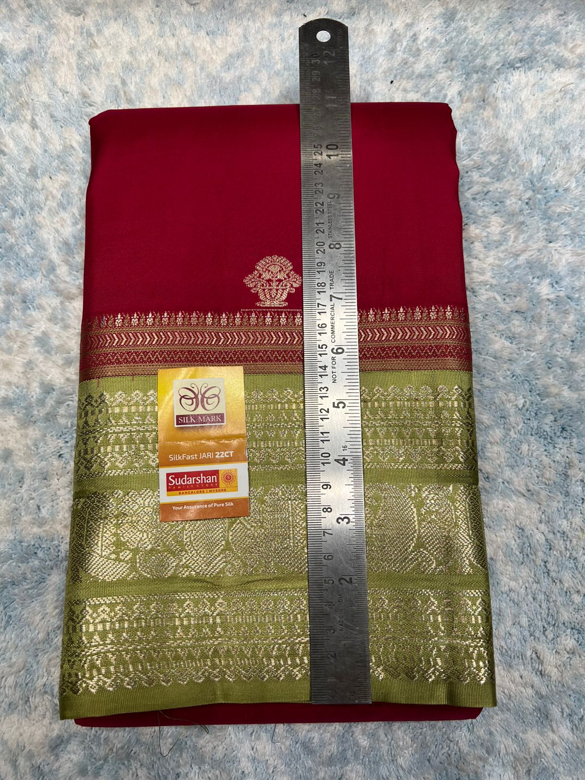 Pure Kanchipuram Silk Saree.