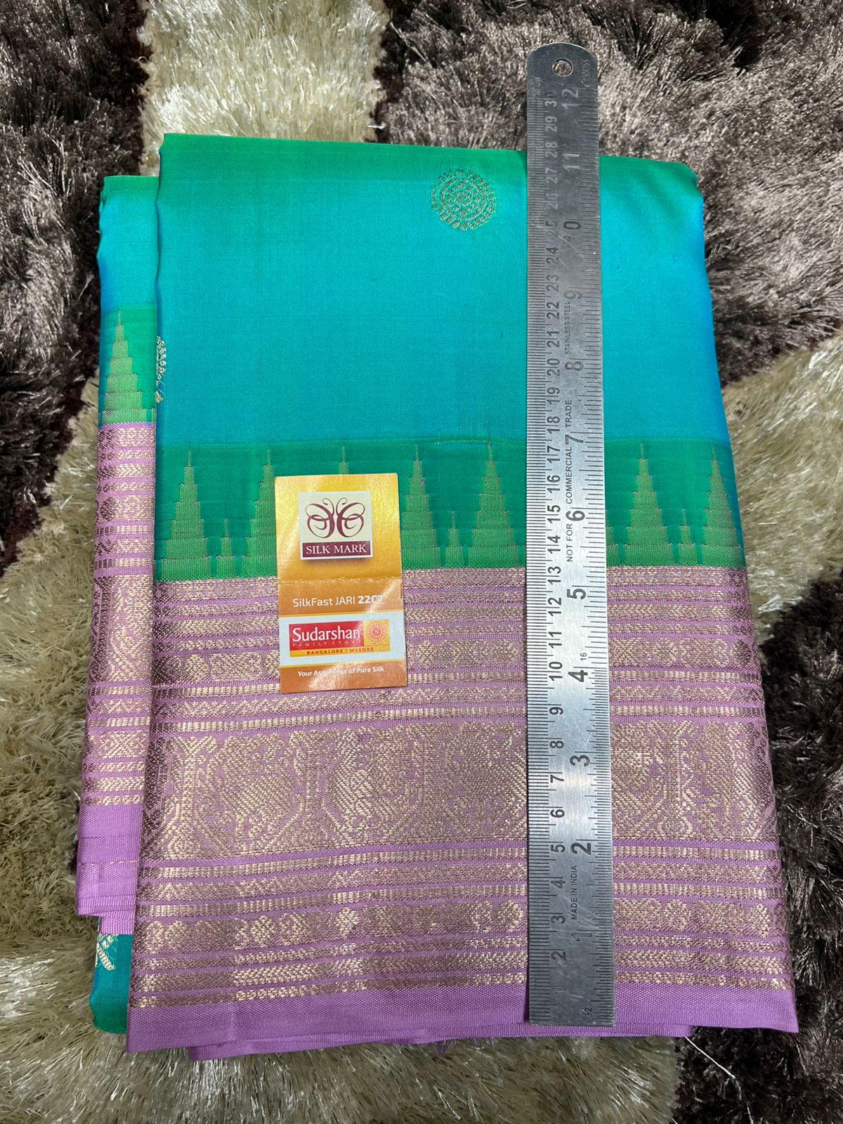 Pure Kanchipuram Silk Saree.