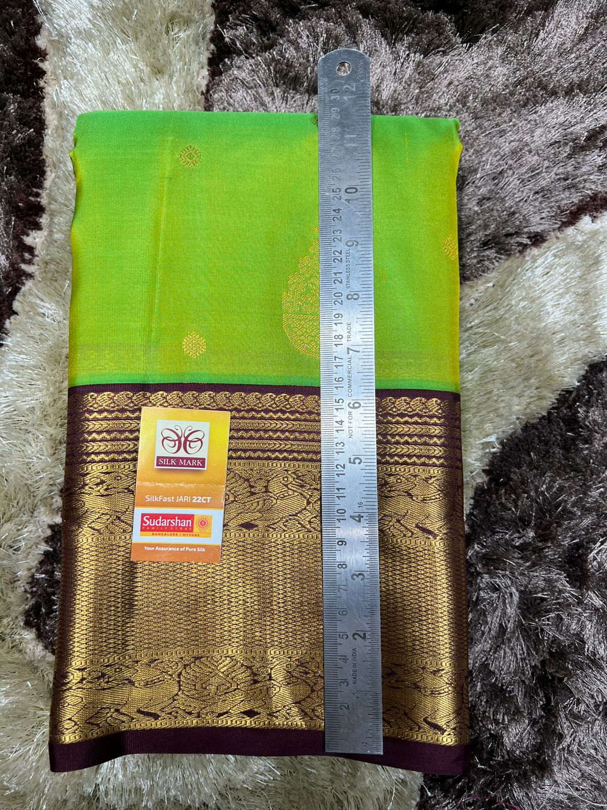 Pure Kanchipuram Silk Saree.