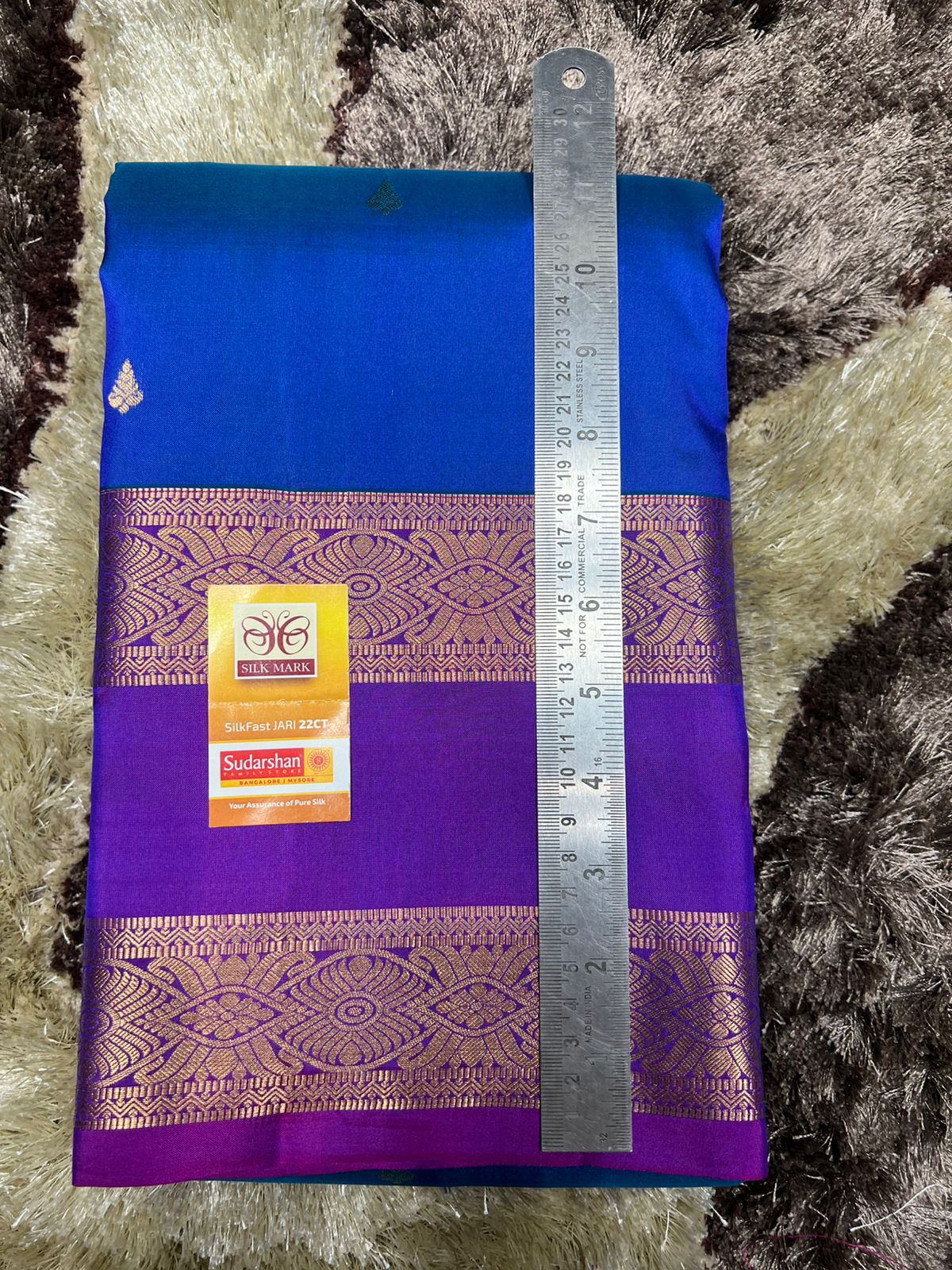 Pure Kanchipuram Silk Saree.