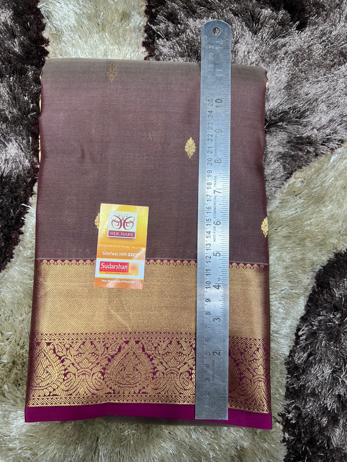 Pure Kanchipuram Silk Saree.