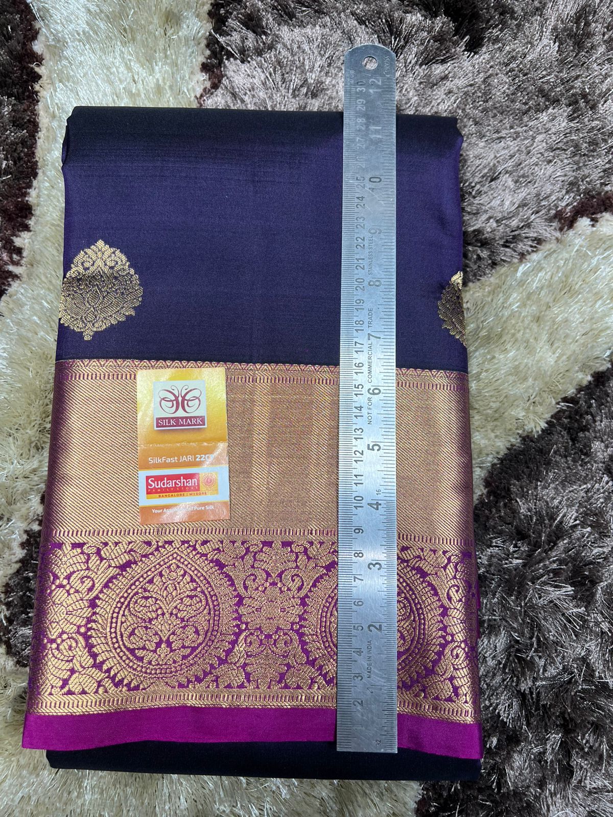 Pure Kanchipuram Silk Saree.