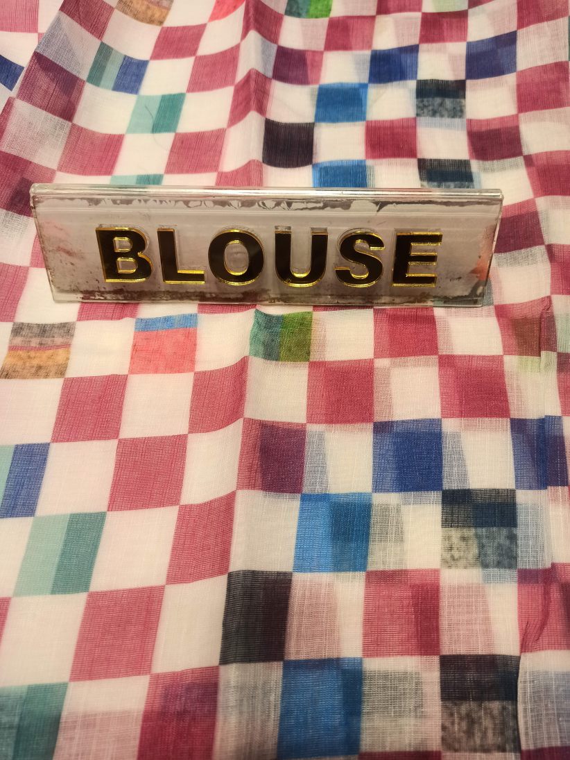 Pure Linen Silk Saree.