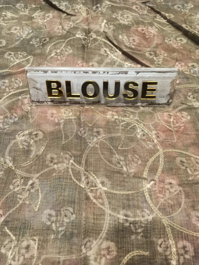 Pure Linen Silk Saree.