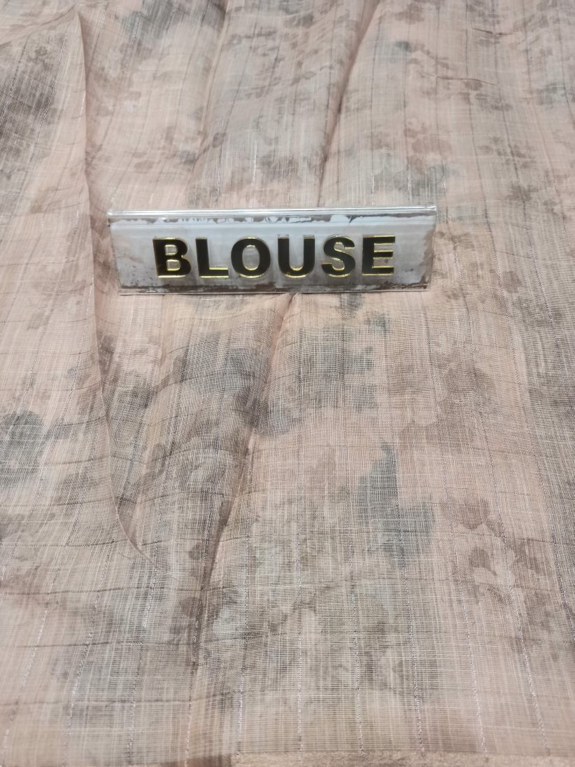 Pure Linen Silk Saree.