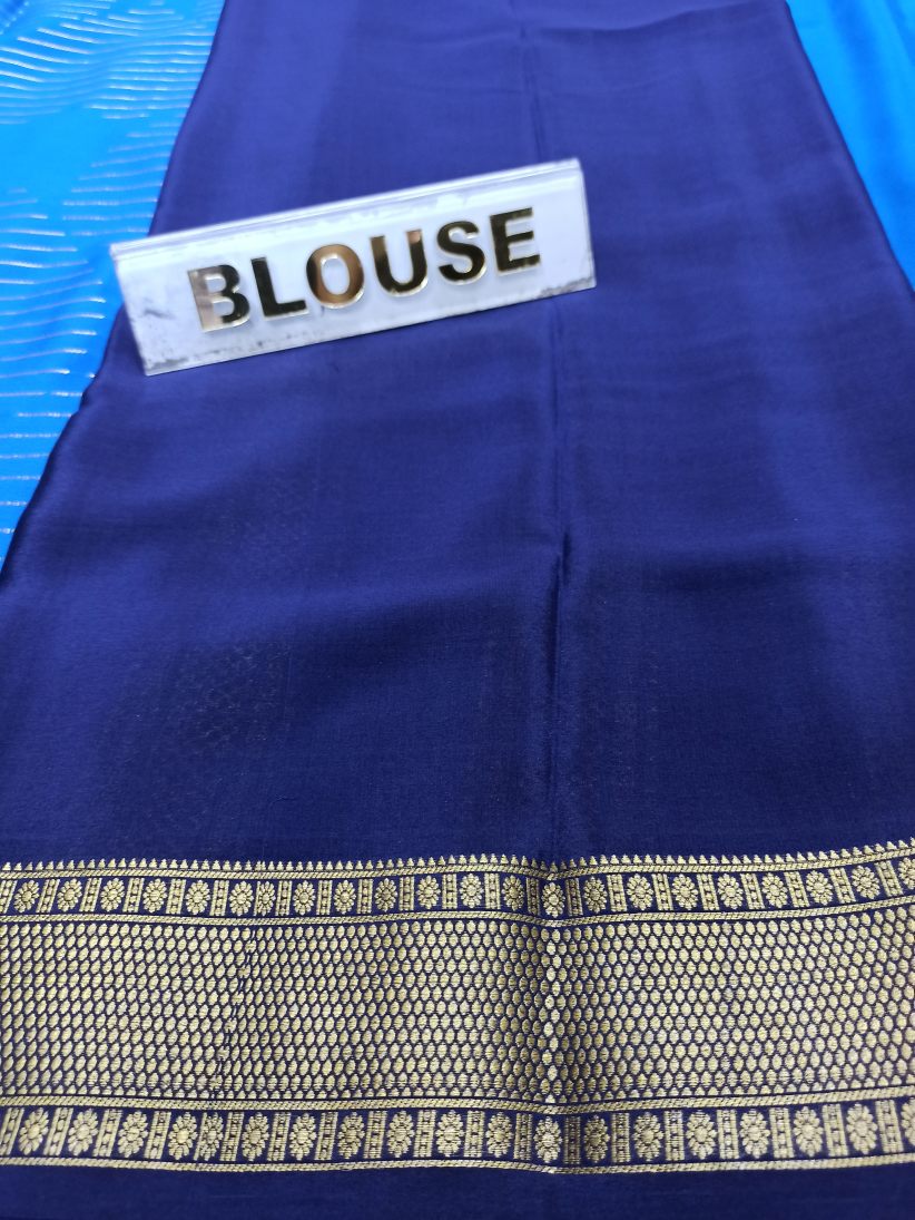 Pure Mysore Silk Crape Saree