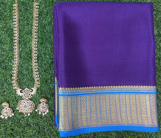 Pure Mysore Silk Crape Saree