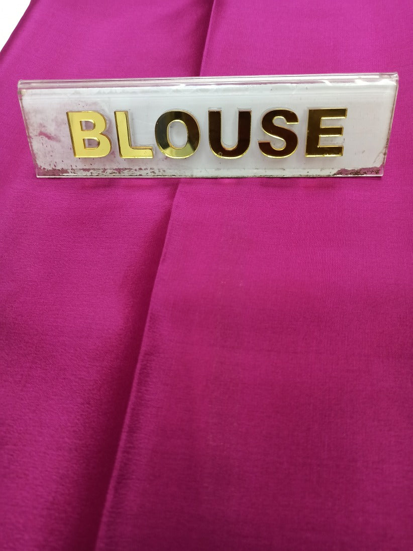 Pure Mysore Silk Saree