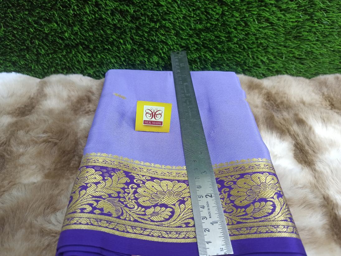 Pure Mysore Silk Saree ( 60 Grams )