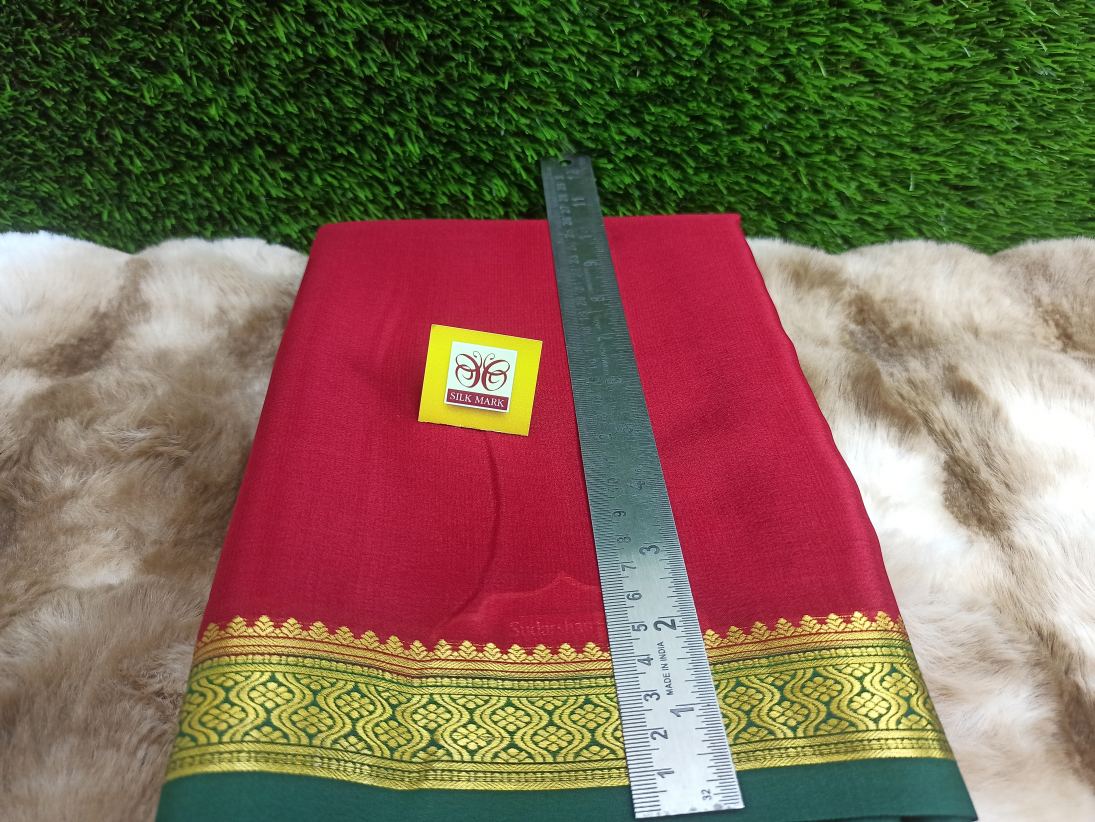Pure Mysore Silk Saree ( 60 Grams )