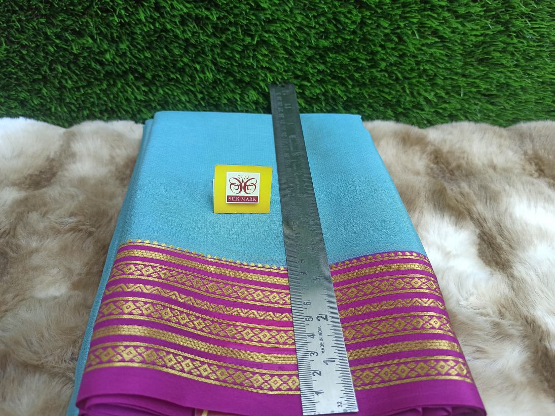Pure Mysore Silk Saree ( 60 Grams )
