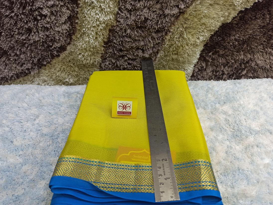 Pure Mysore Silk Saree ( 60 Grams )