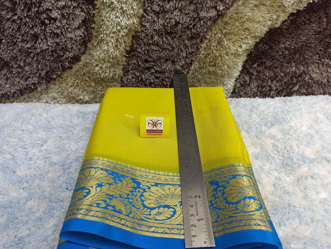 Pure Mysore Silk Saree ( 60 Grams )