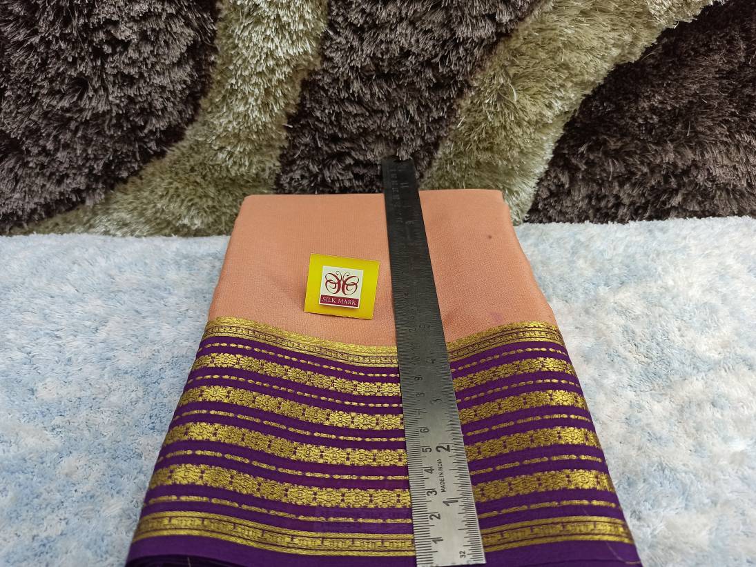 Pure Mysore Silk Saree ( 60 Grams )