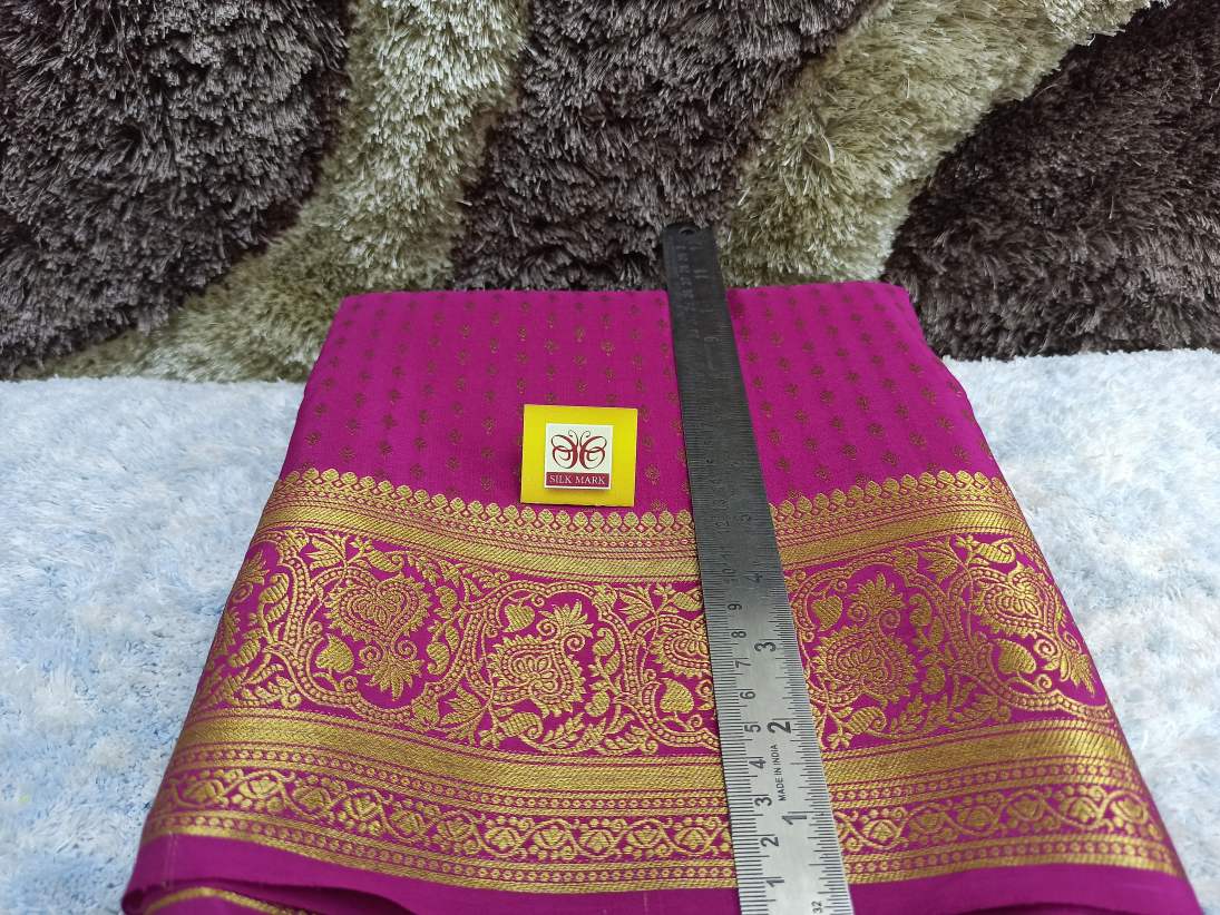 Pure Mysore Silk Saree