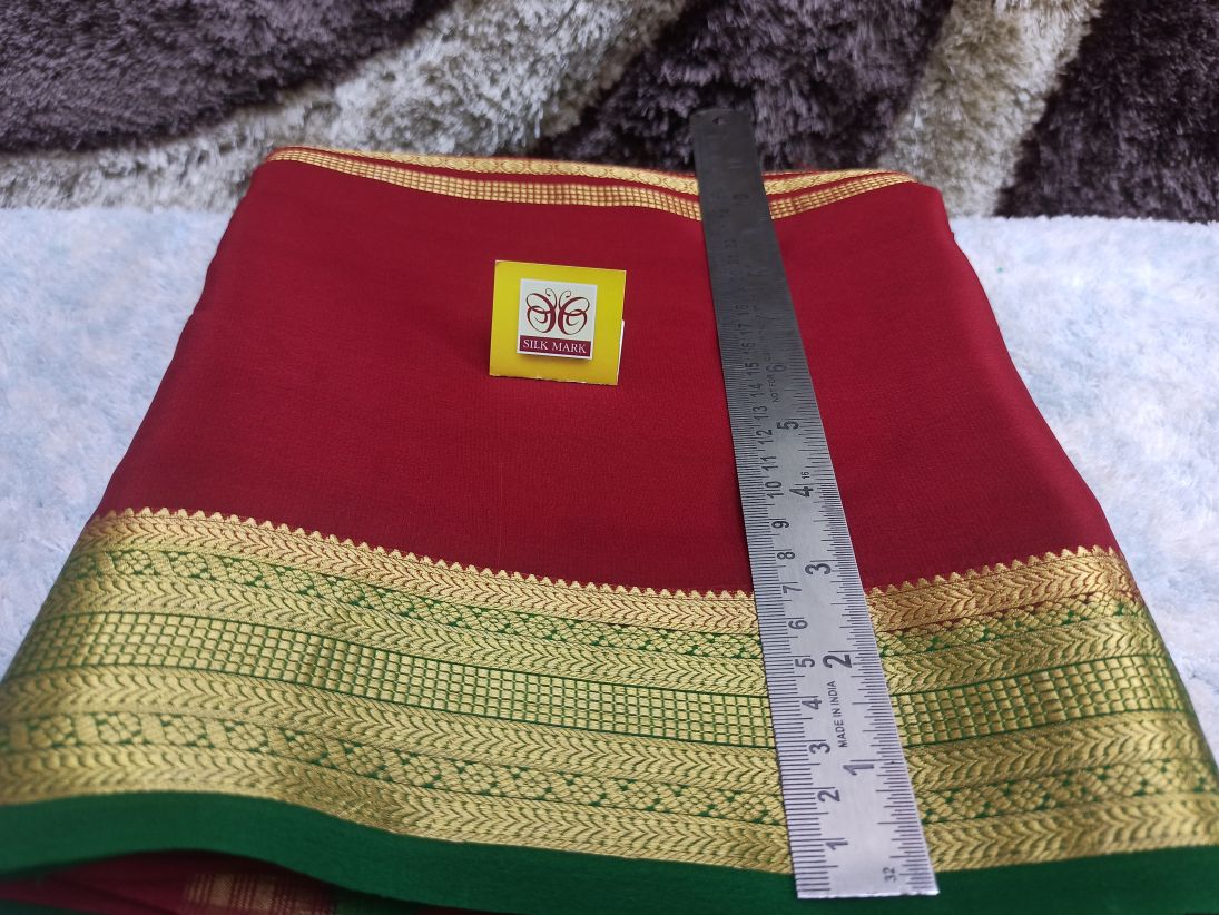 Pure Mysore Silk Saree
