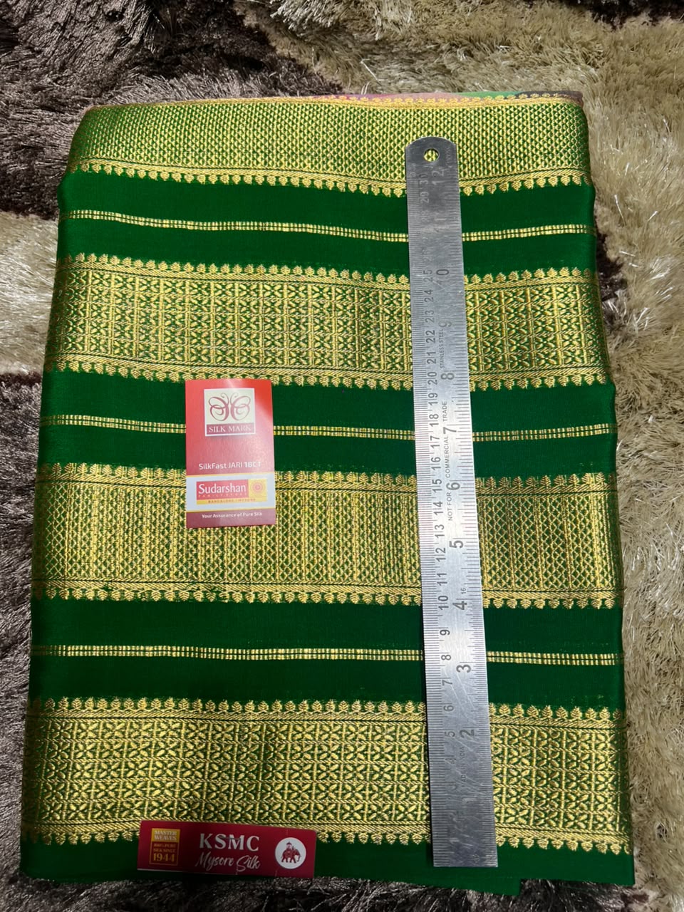 Pure Mysore Silk Saree.