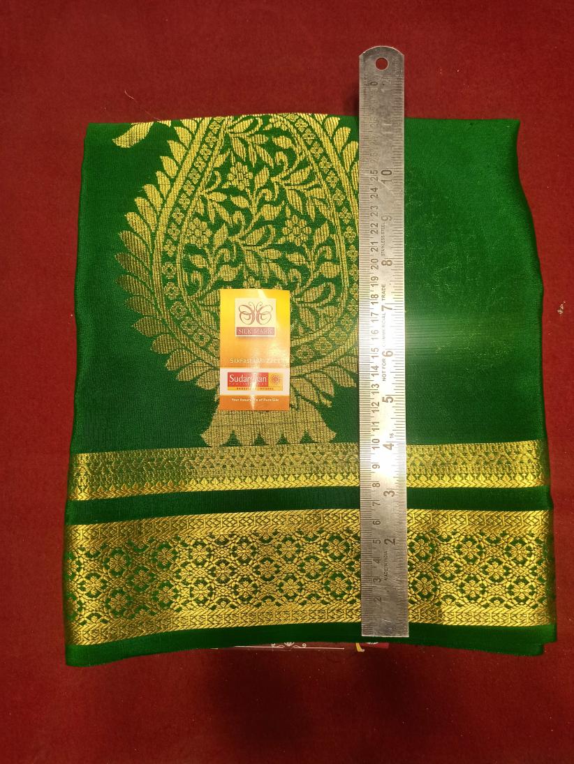 Pure Mysore Silk Saree.