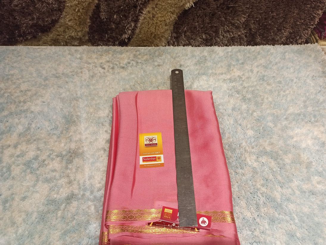 Pure Mysore Silk Saree (60 Grams )