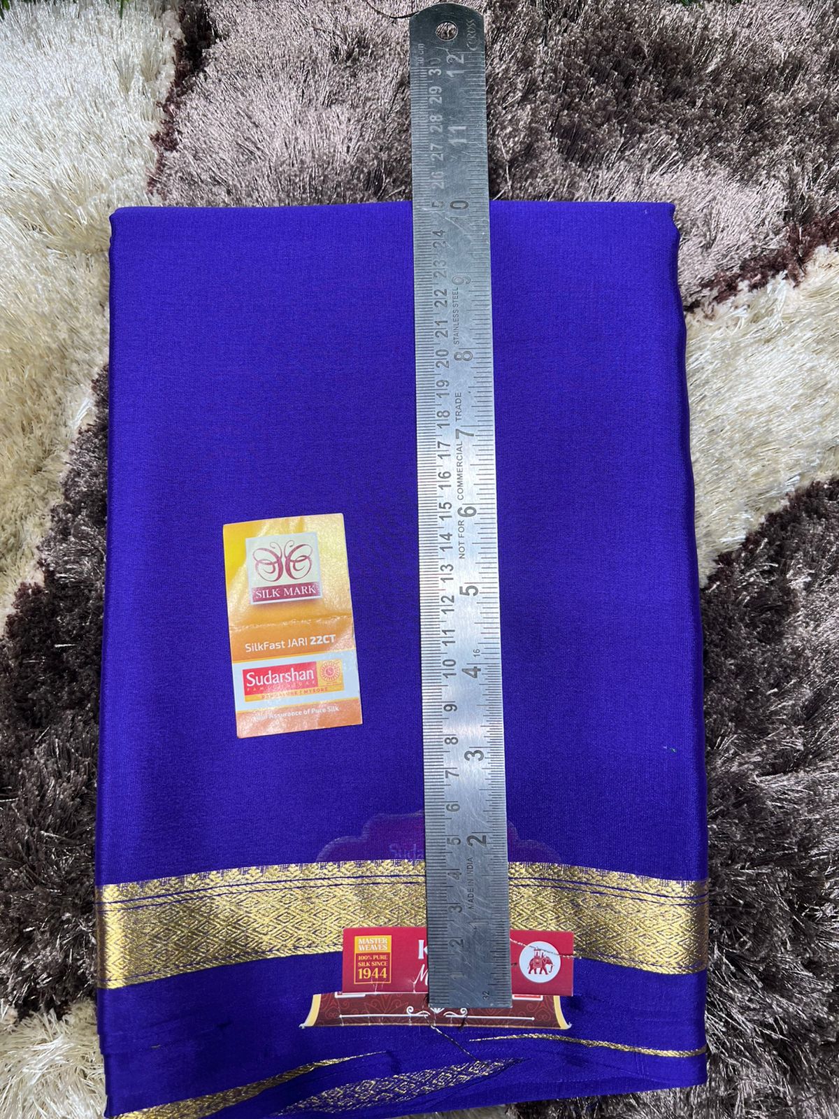 Pure Mysore Silk Saree ( 60Grams )