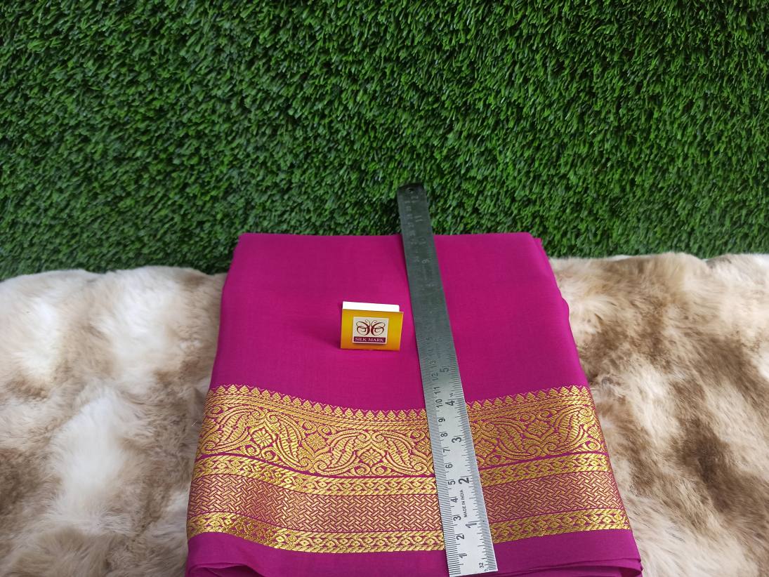 Pure Mysore Silk Saree.