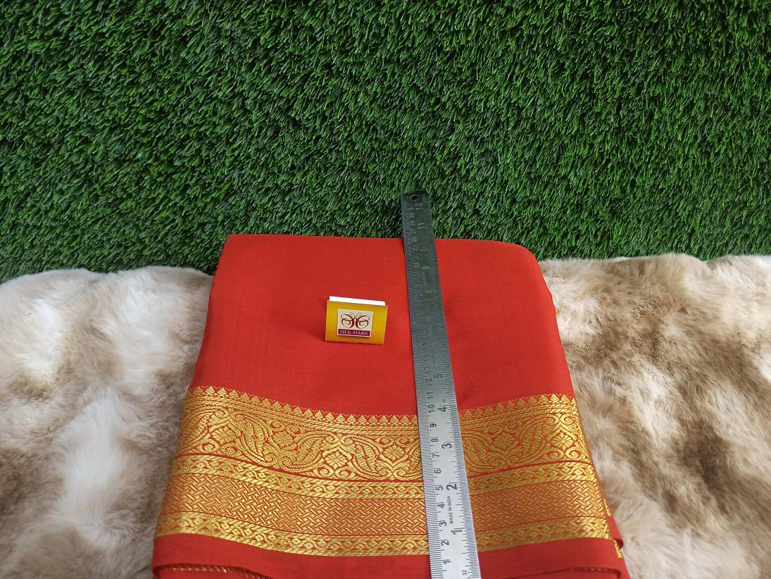 Pure Mysore Silk Saree.