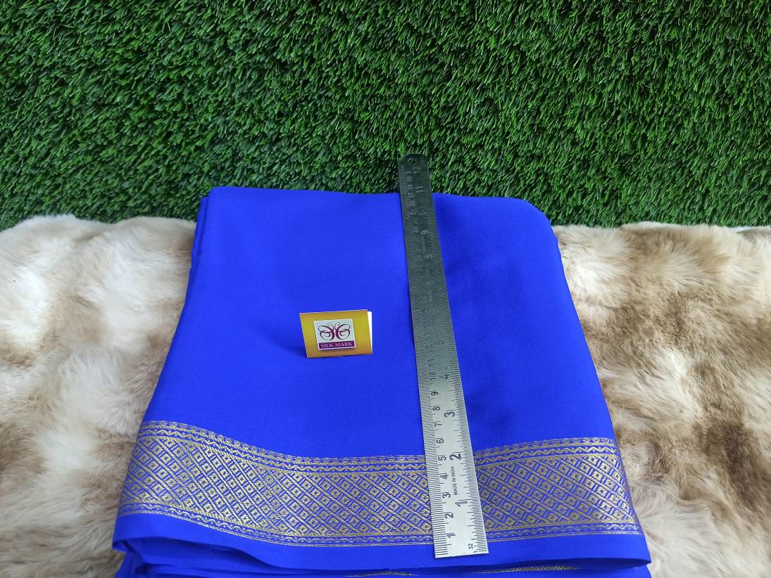 Pure Mysore Silk Saree.