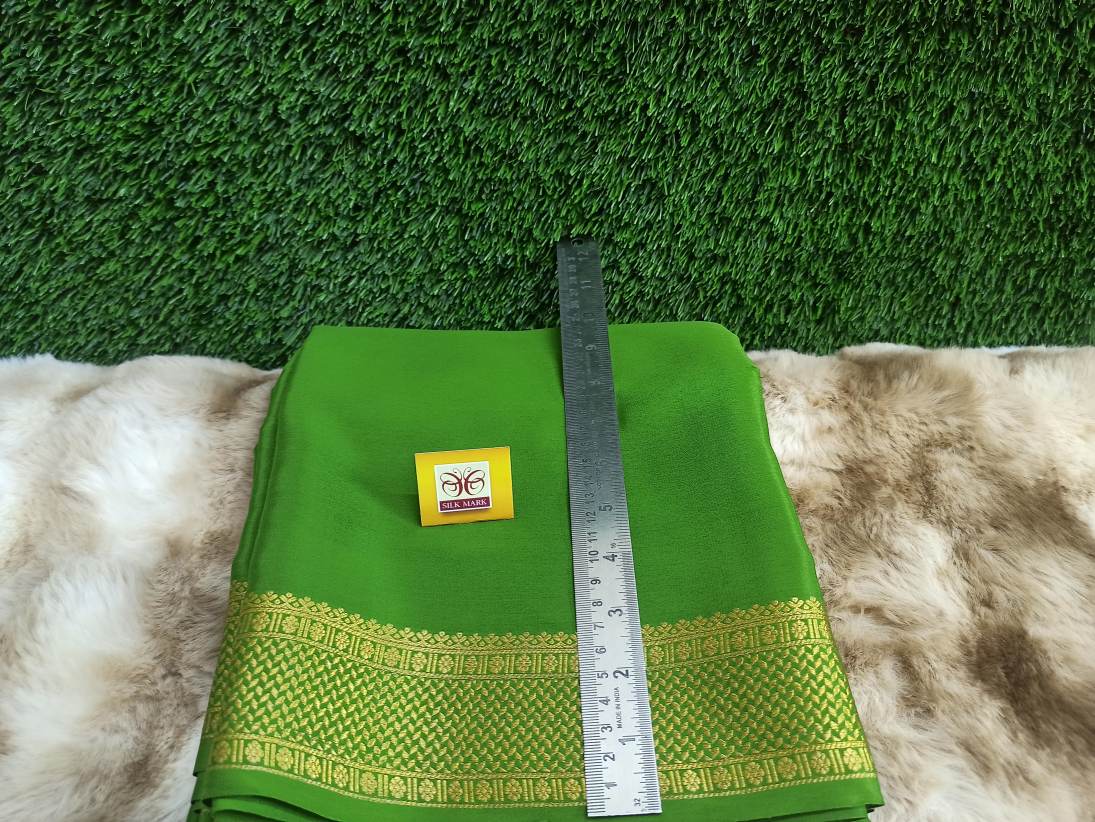 Pure Mysore Silk Saree( 60 Grams )
