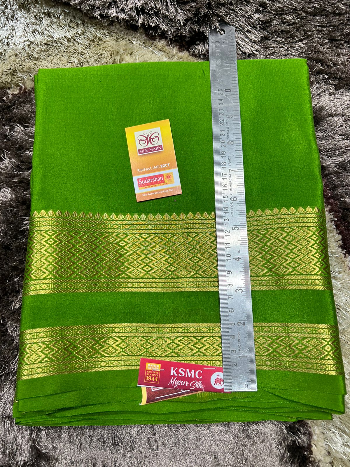 Pure Mysore Silk Saree.