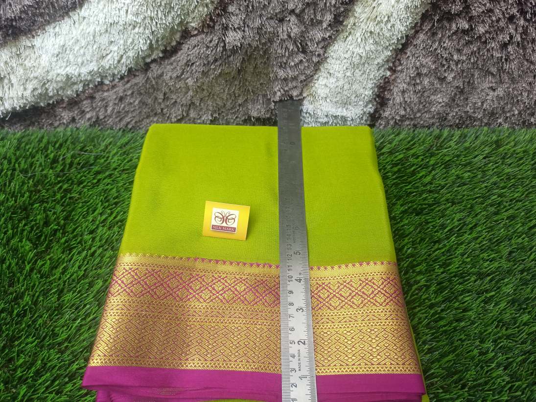 Pure Mysore Silk Saree.
