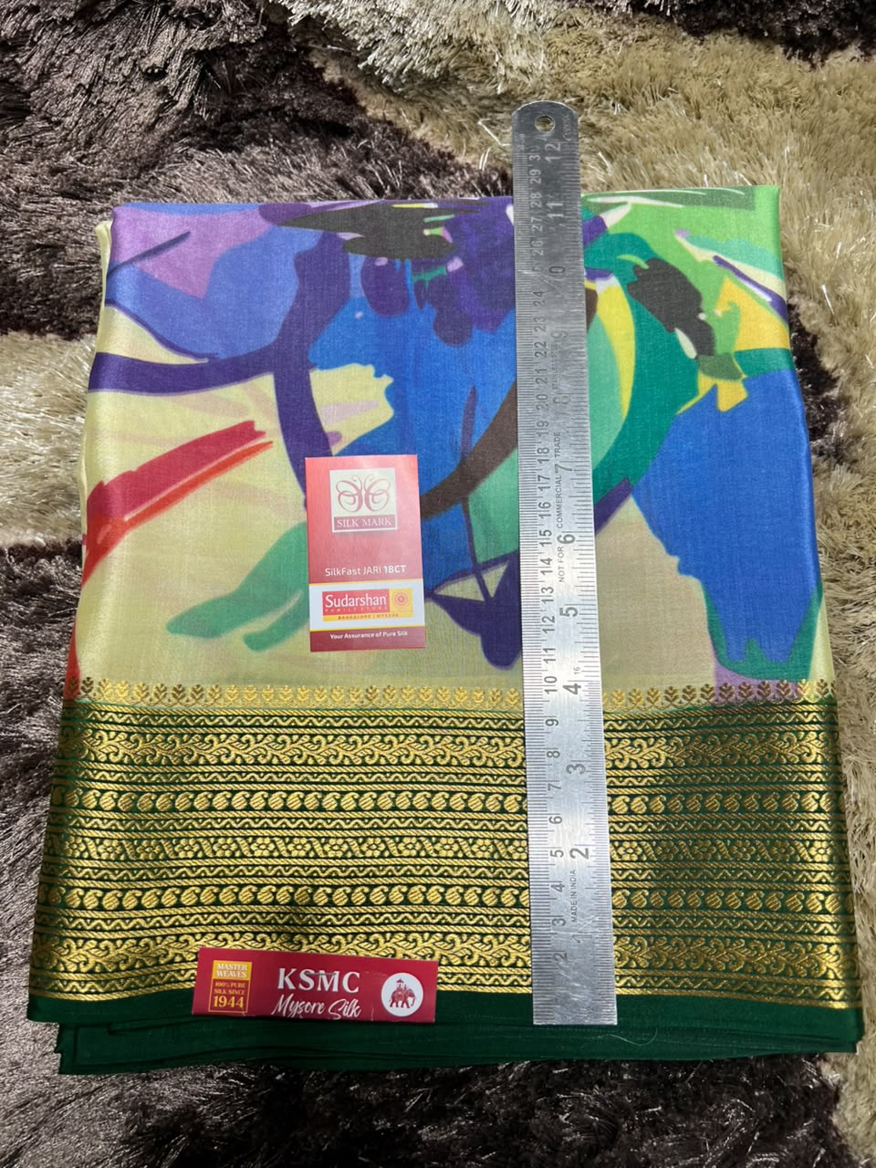 Pure Mysore Silk Saree.