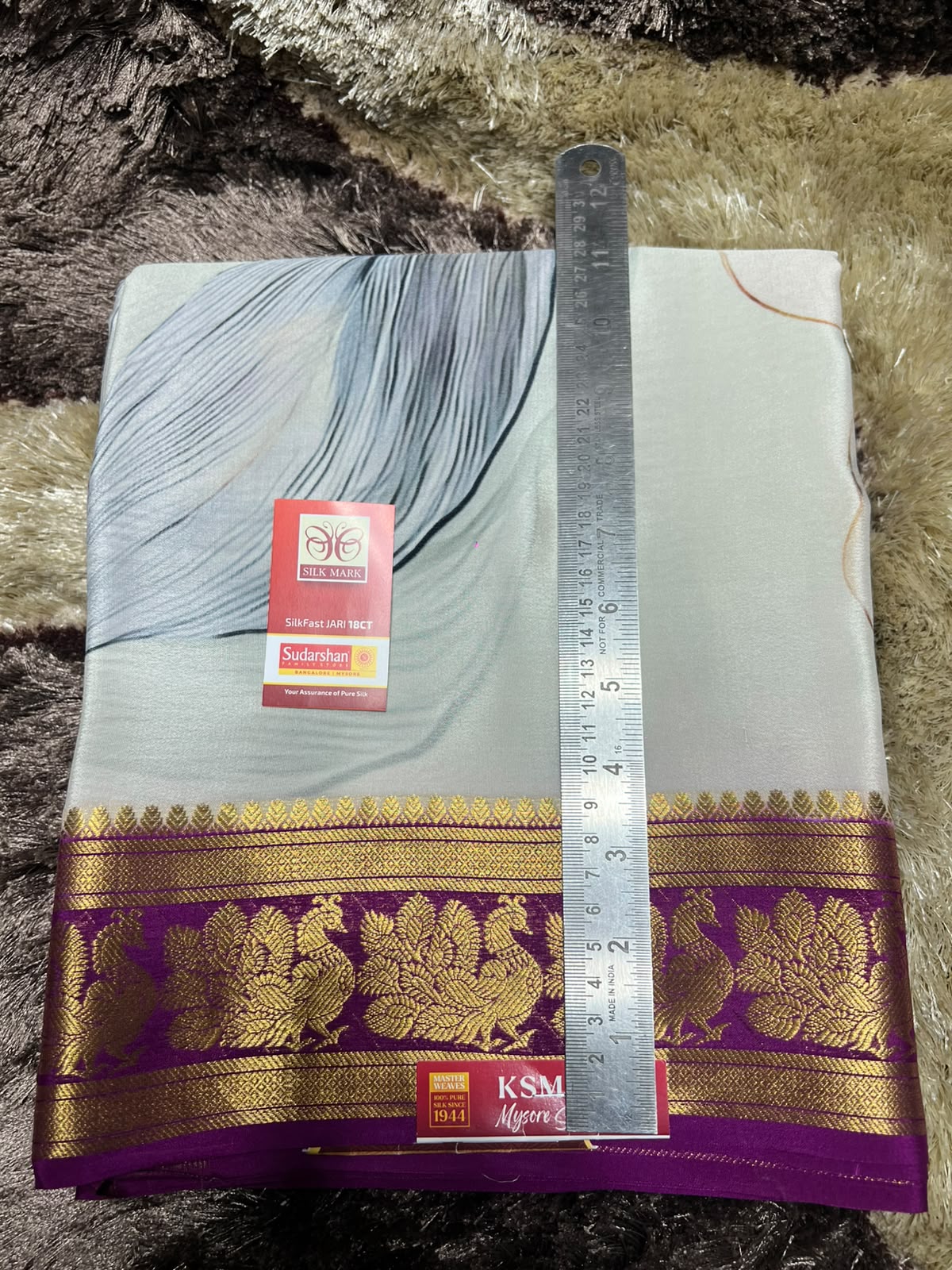 Pure Mysore Silk Saree.