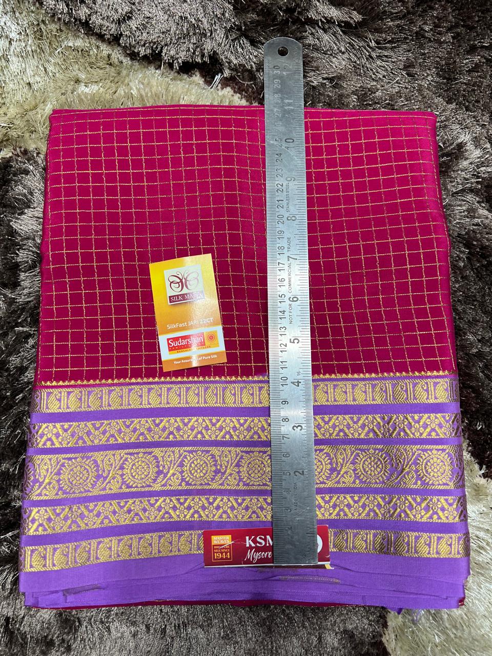 Pure Mysore Silk Saree.