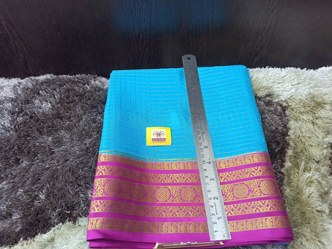 Pure Mysore Silk Saree.