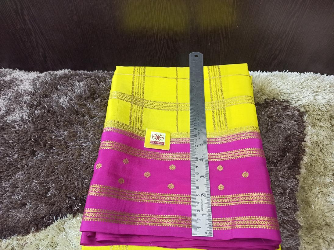 Pure Mysore Silk Saree.