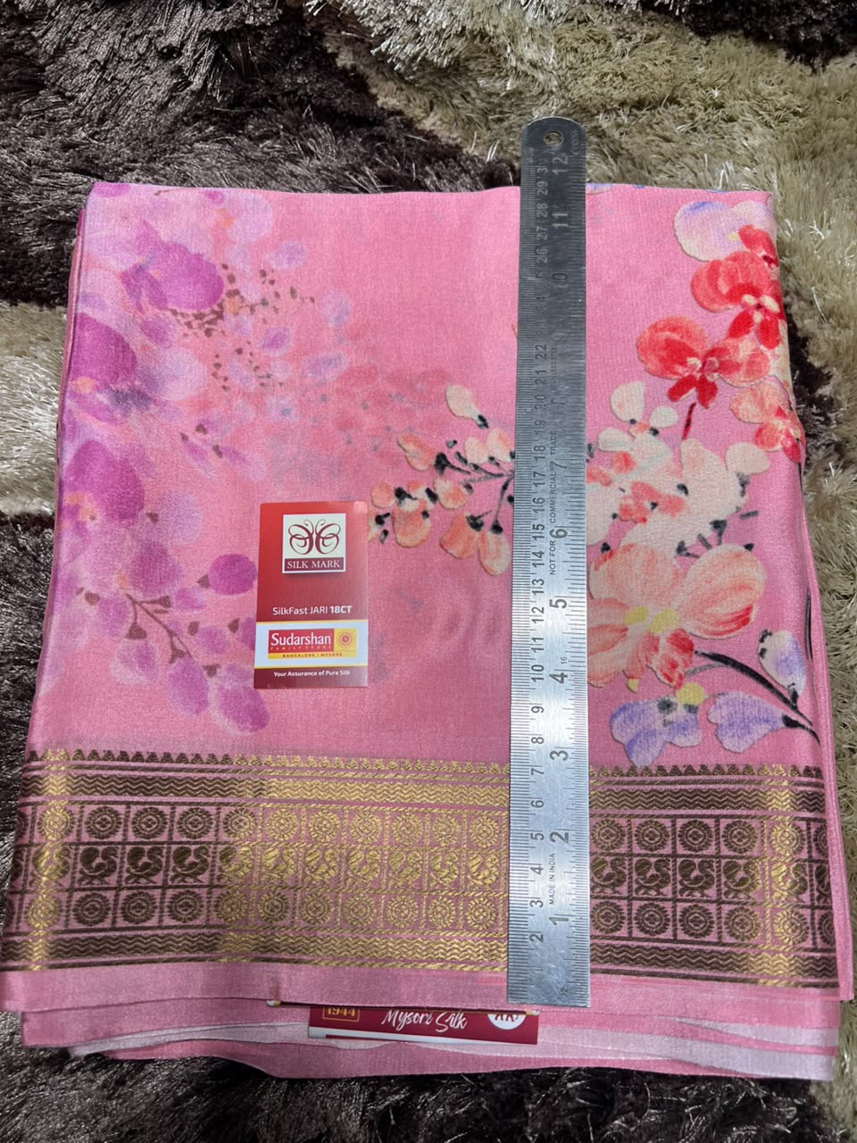 Pure Mysore Silk Saree.