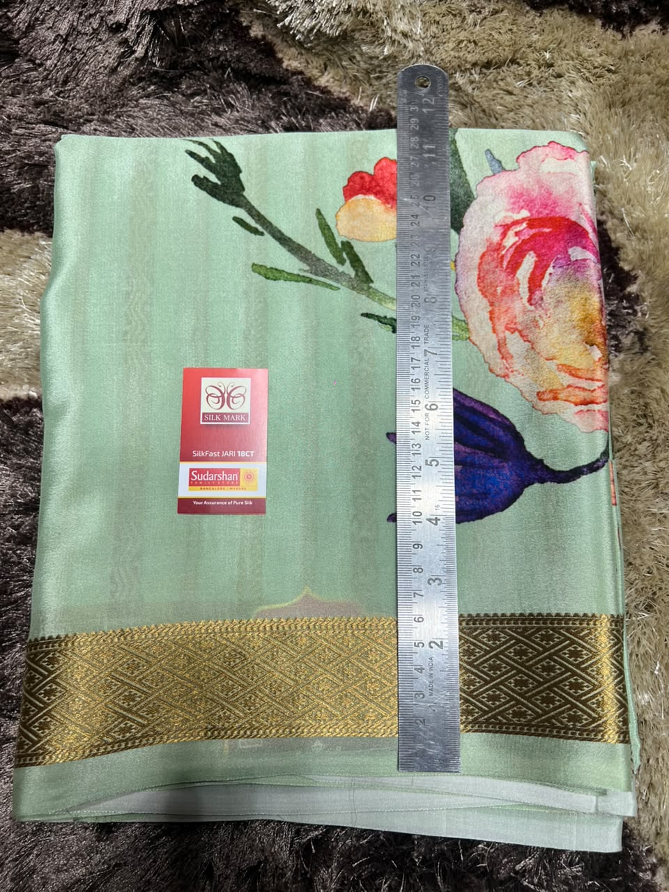 Pure Mysore Silk Saree.