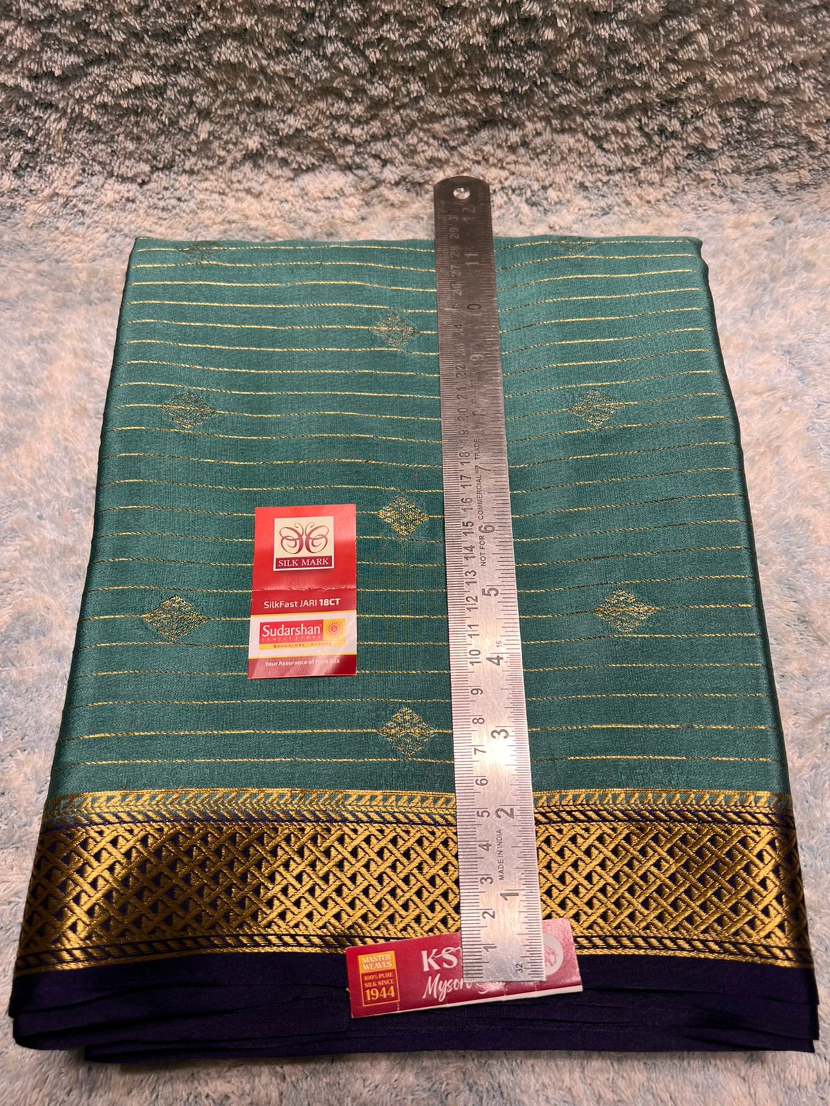 Pure Mysore Silk Saree.