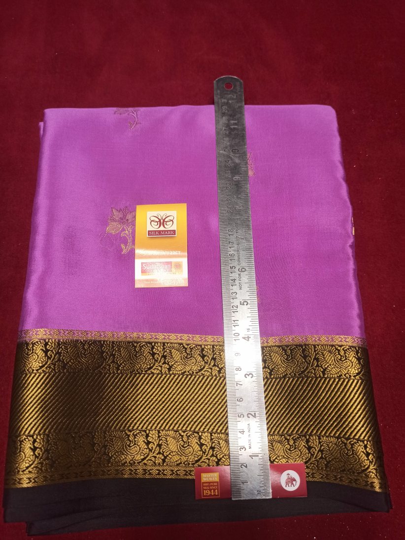 Pure Mysore Silk Saree.