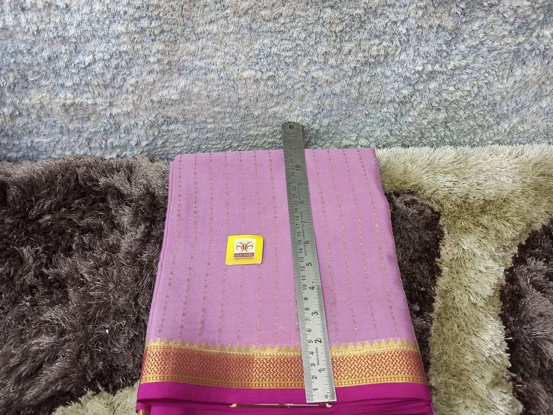 Pure Mysore Silk Saree.