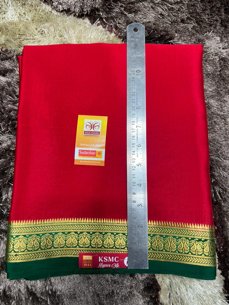 Pure Mysore Silk Saree.