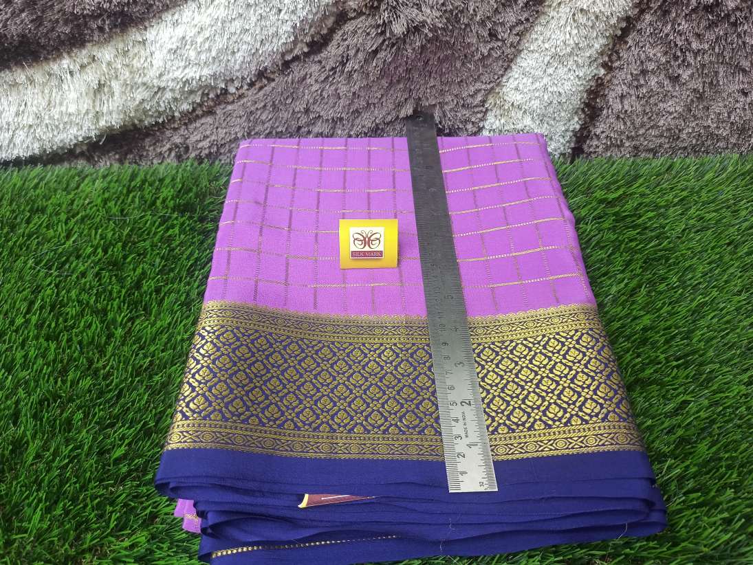 Pure Mysore Silk Saree.